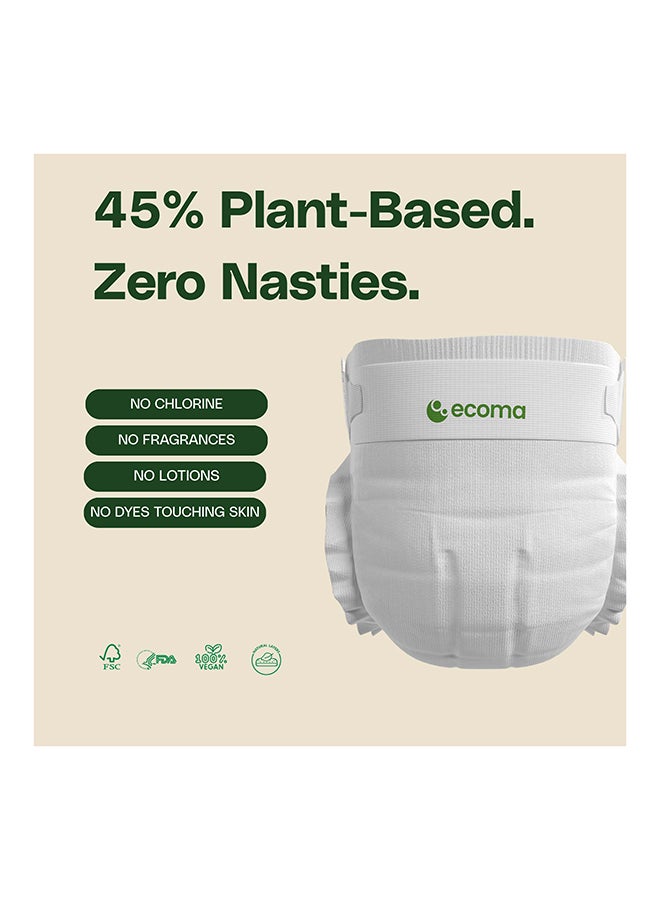 Ecoma حفاضات إيكوما للأطفال - عبوة صغيرة من 4 - Image 4